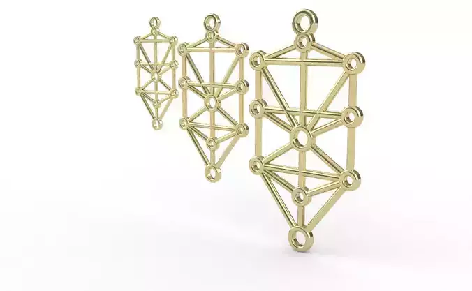 Klipod tree amulet 3D print model Klipod tree amulet 3D print model