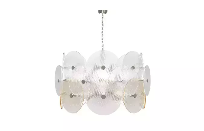 Lamp in Champagne Finish