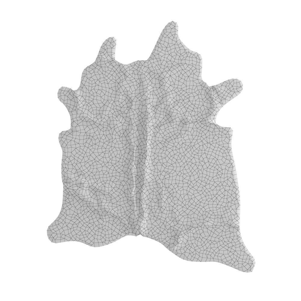 Animal skin rug 08 3D model_4
