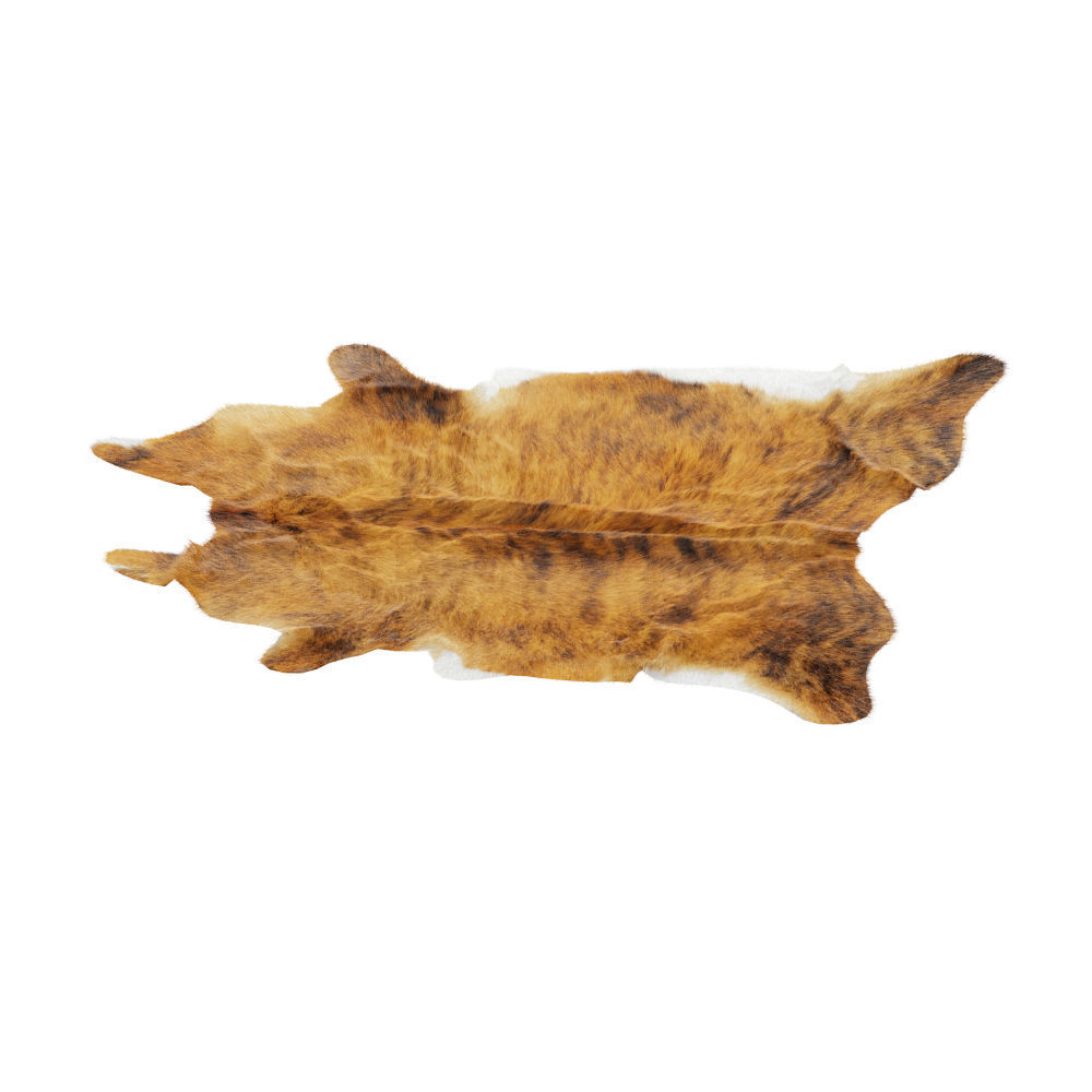 Animal skin rug 08 3D model_2