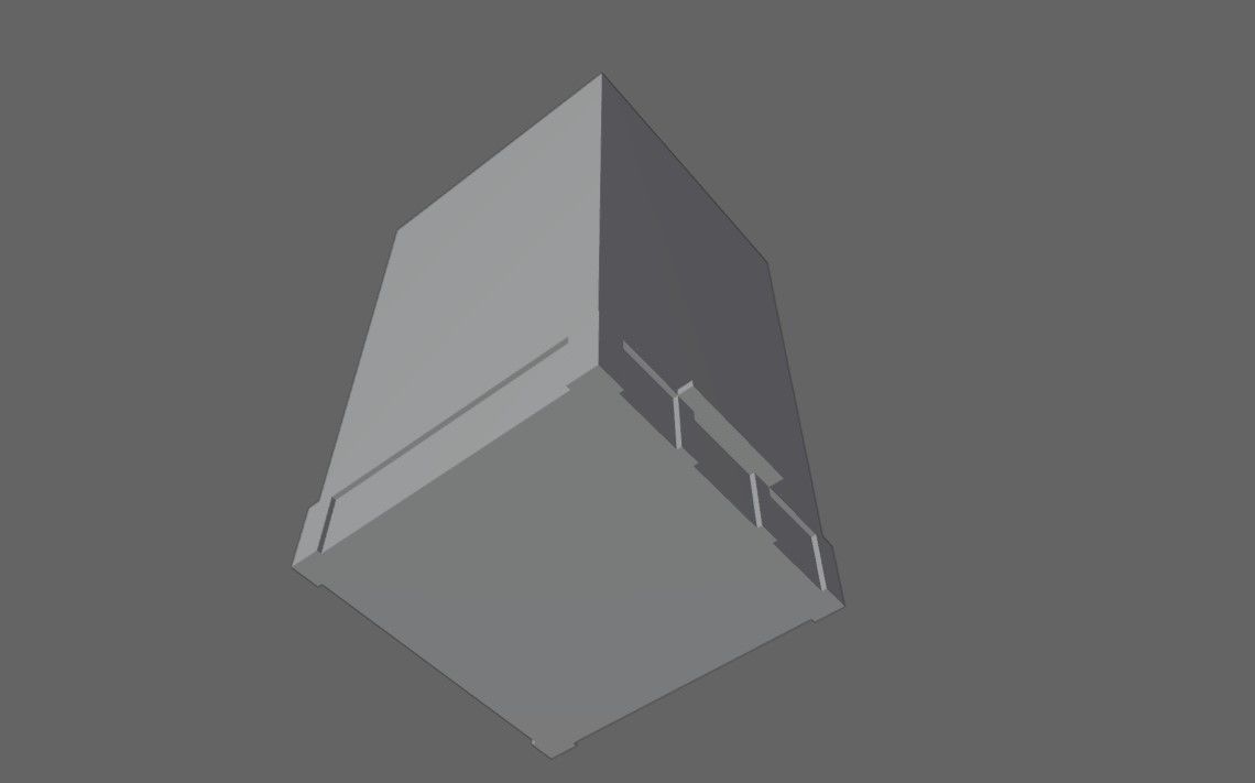 Building - Skyscraper - Predio Low-poly 3D model_18