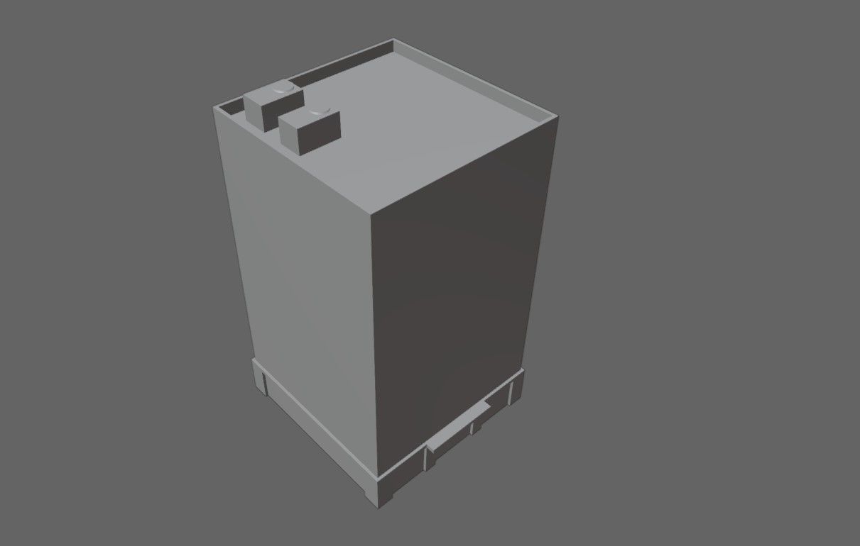Building - Skyscraper - Predio Low-poly 3D model_16