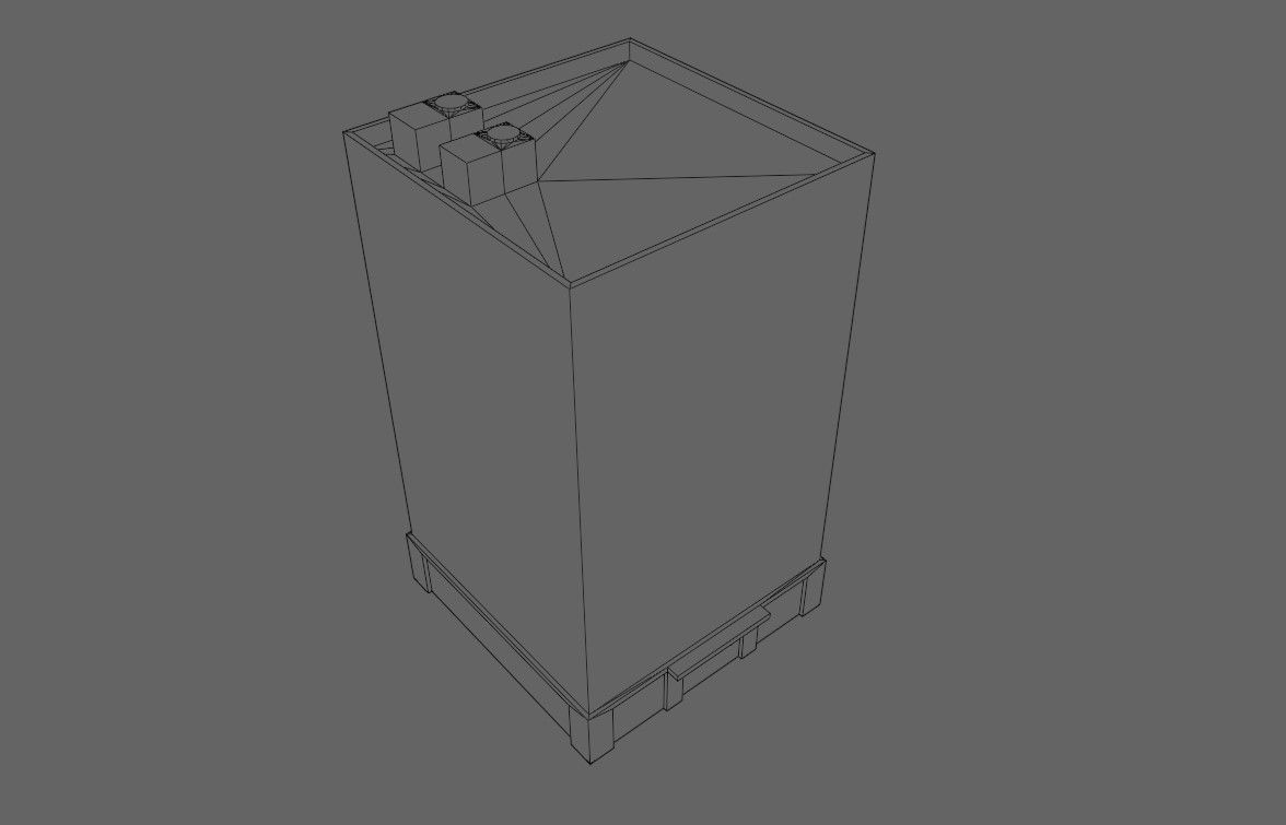 Building - Skyscraper - Predio Low-poly 3D model_19