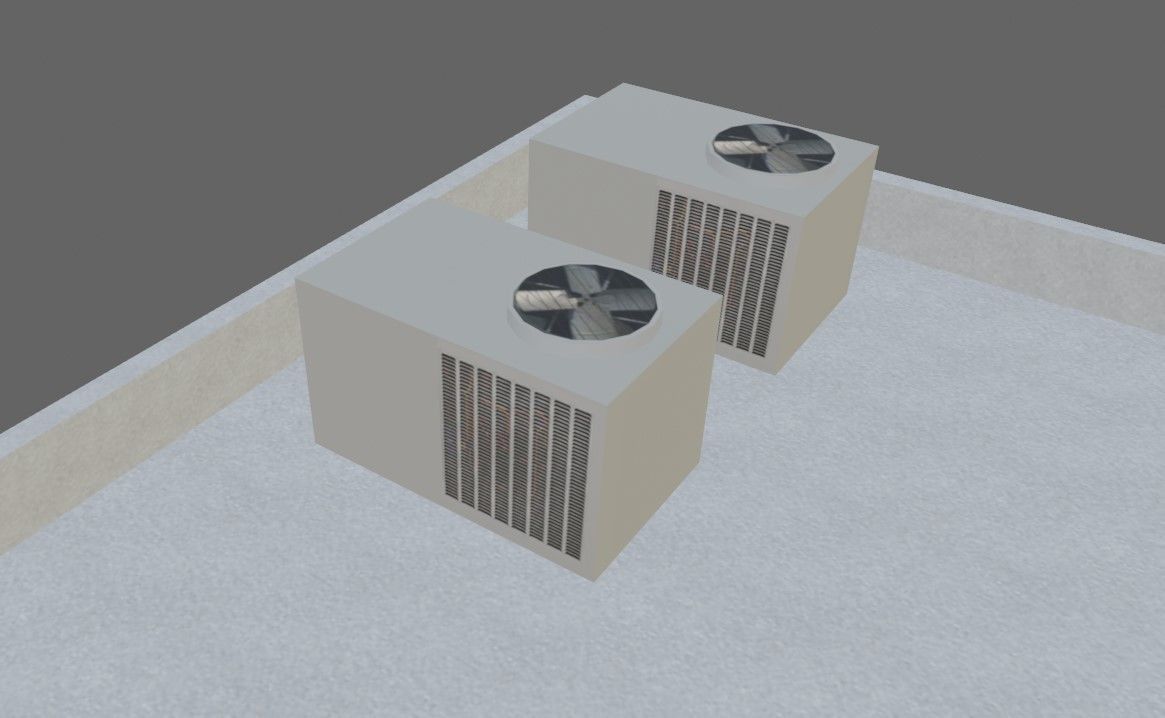 Building - Skyscraper - Predio Low-poly 3D model_5