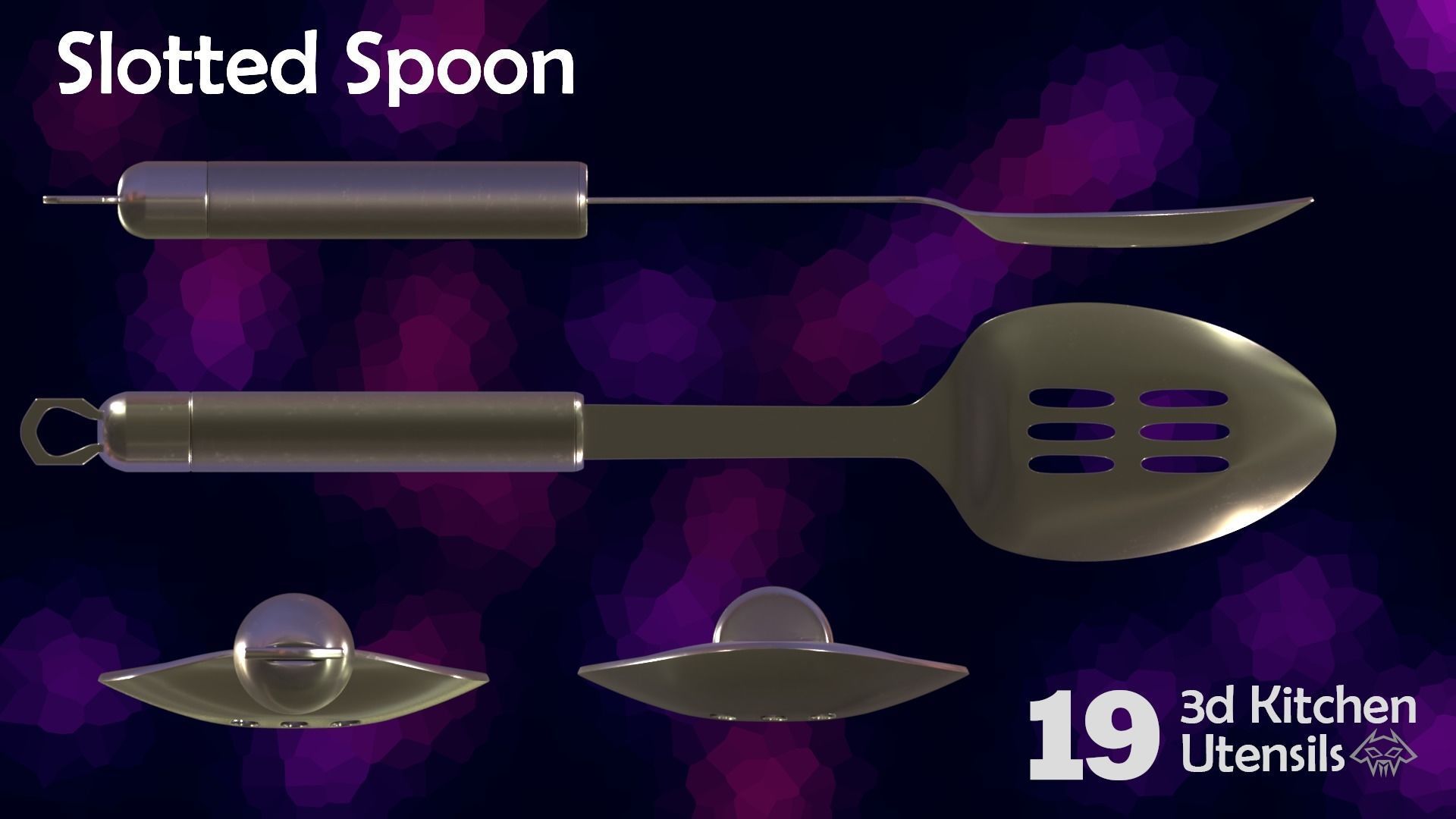 House Hold Series - 19 3d  Kitchen Utensils - Full Set 3D Model Collection_19