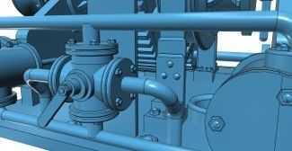 Anchor Winch Steam Tug 3D model_4