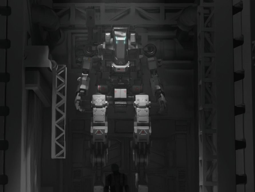 Mecha EXODIA Low-poly 3D model_2