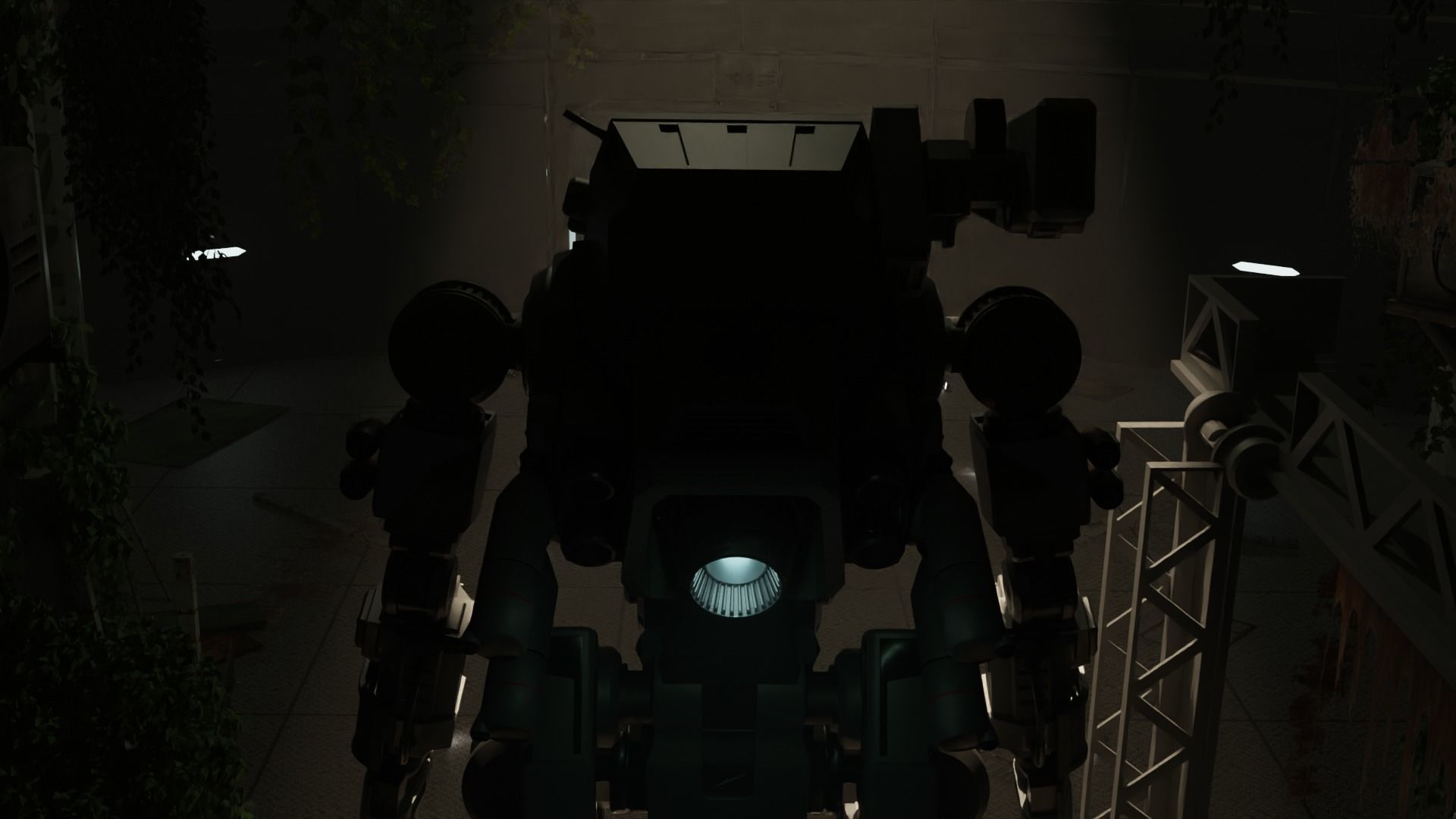 Mecha EXODIA Low-poly 3D model_7