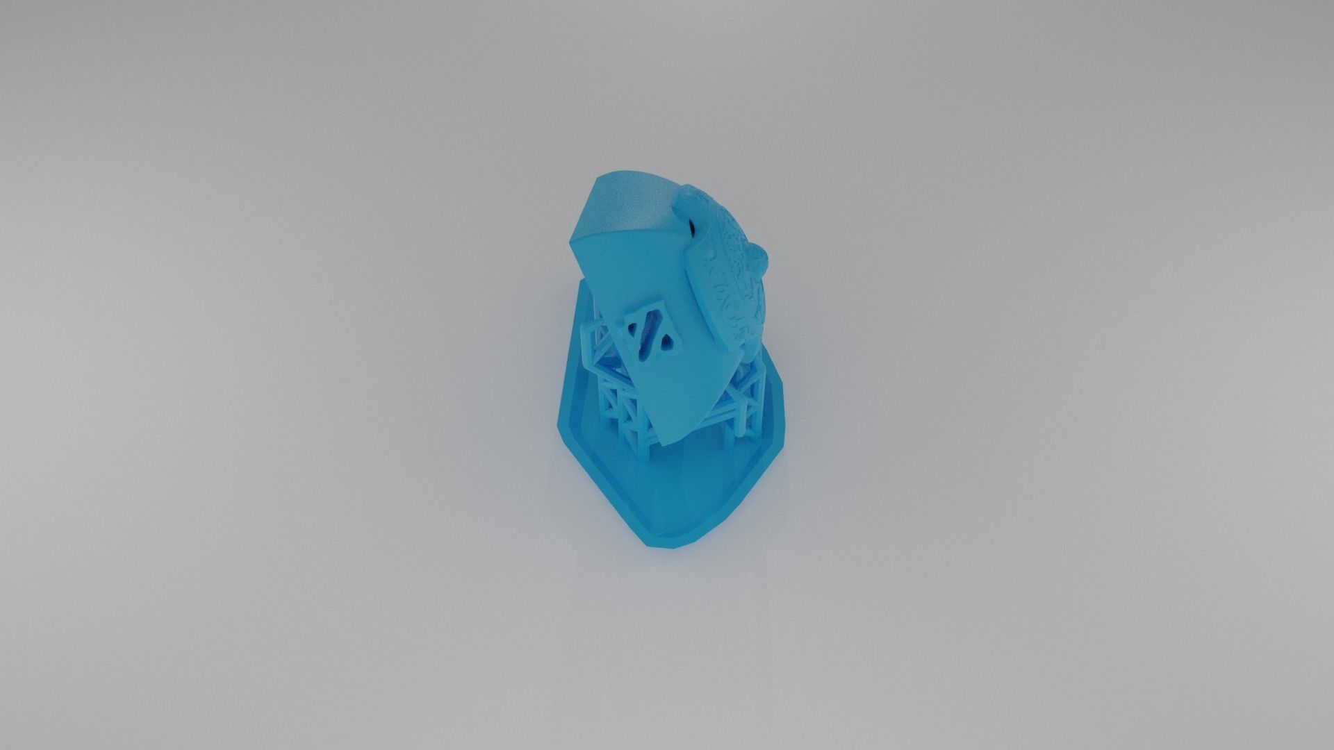 Aegis Keycap 3D print model_2