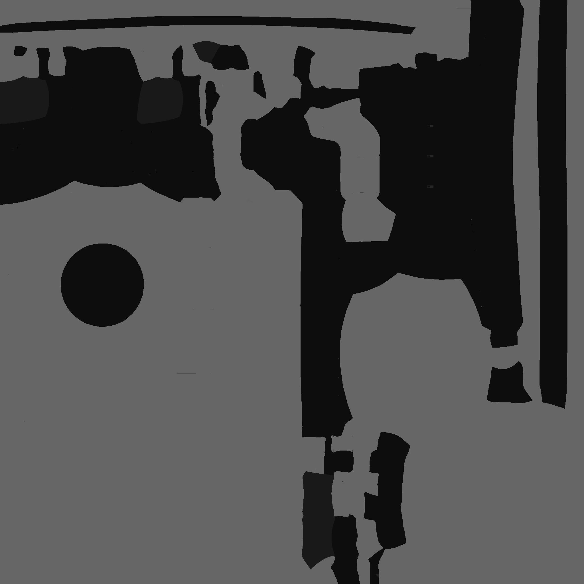 Steampunk Hat 10 Cartoon Blue - SciFi Character Design Low-poly 3D model_22