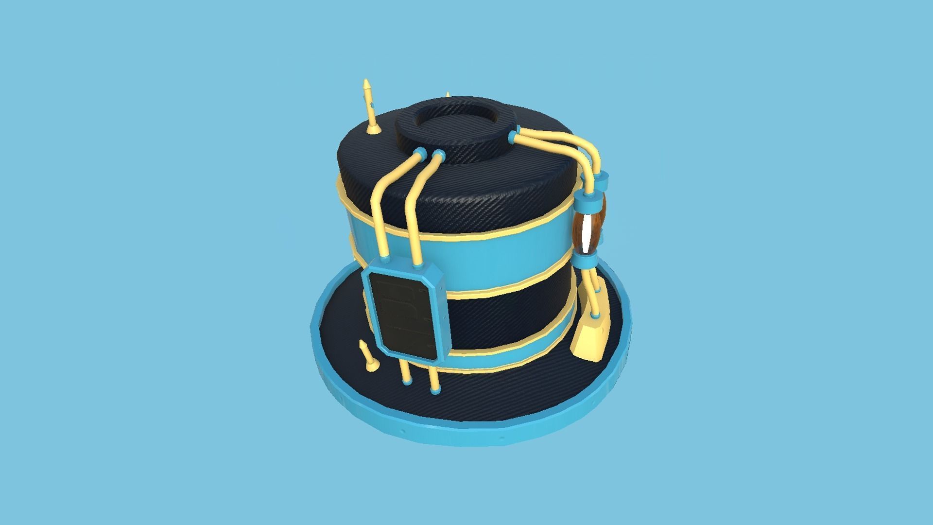 10 Steampunk Hat Collection - SciFi Character Design _22