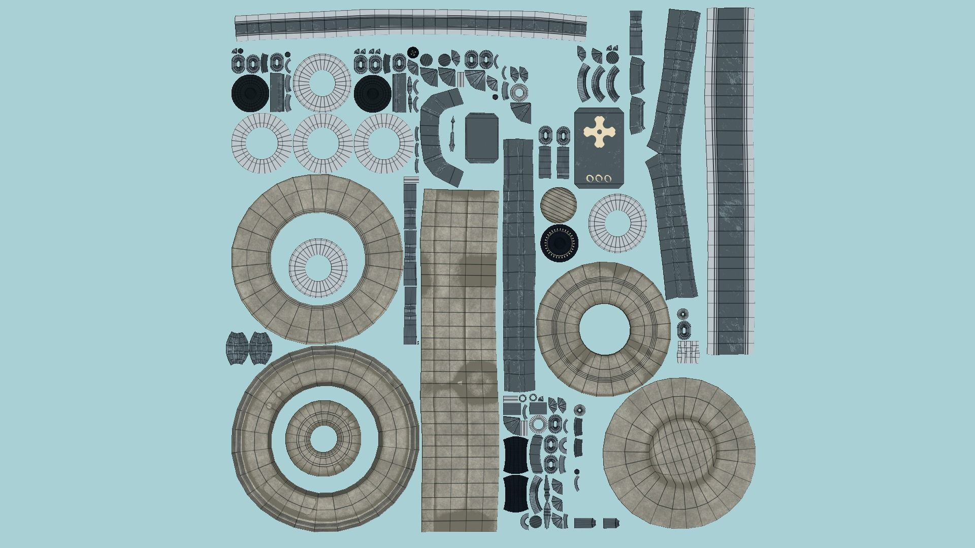 10 Steampunk Hat Collection - SciFi Character Design _65