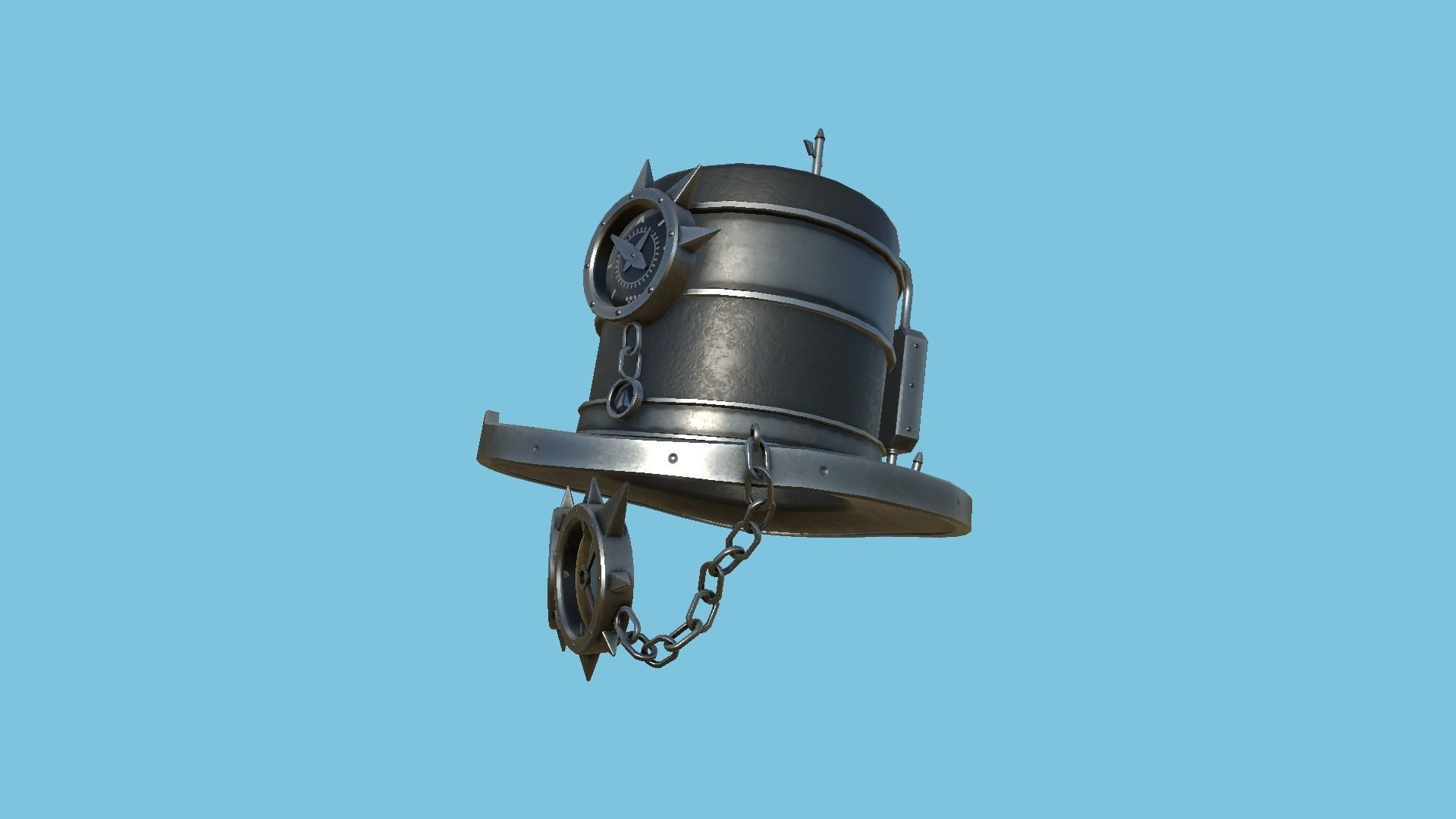 10 Steampunk Hat Collection - SciFi Character Design _44