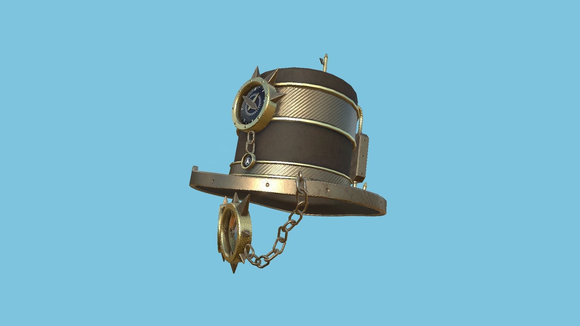 10 Steampunk Hat Collection - SciFi Character Design _48