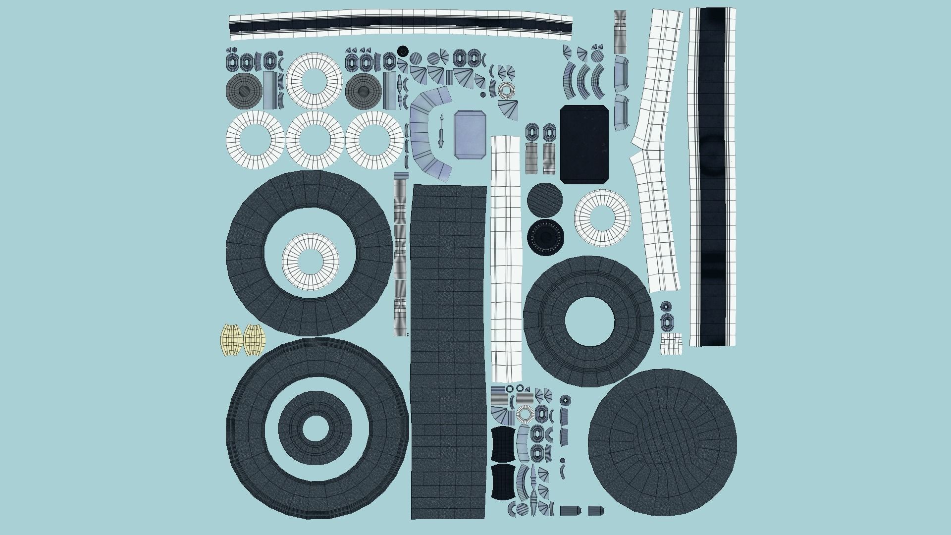 10 Steampunk Hat Collection - SciFi Character Design _69