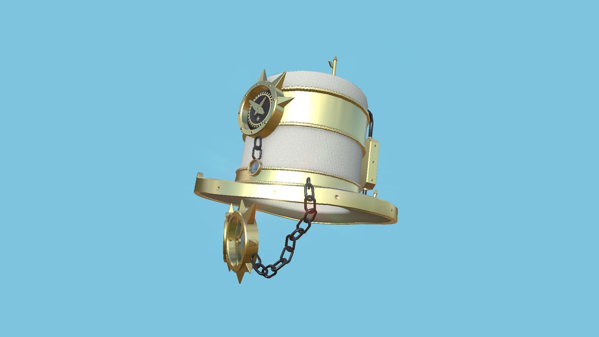 10 Steampunk Hat Collection - SciFi Character Design _18