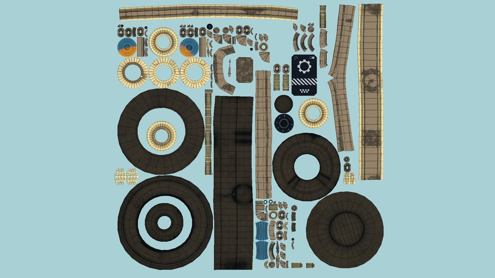 10 Steampunk Hat Collection - SciFi Character Design _58