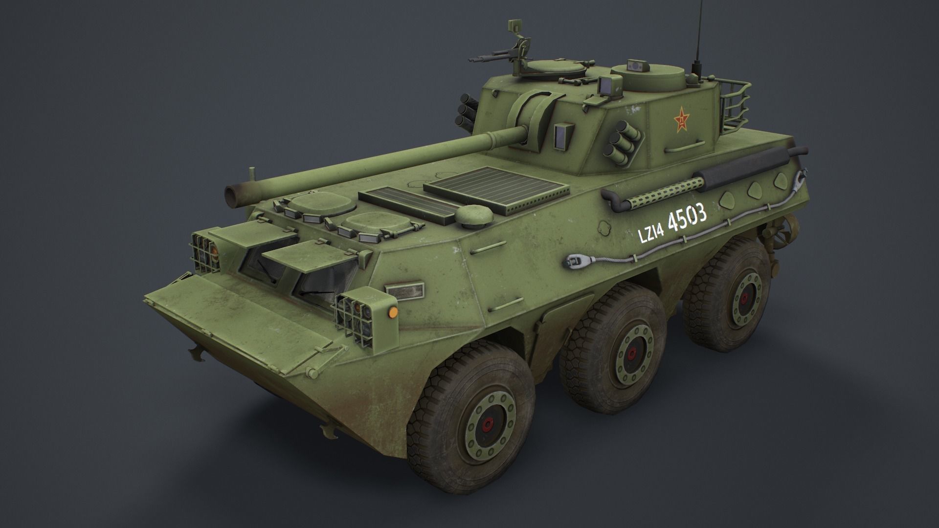 PTL-02 and PLL-05 Pack Low-poly 3D model_6
