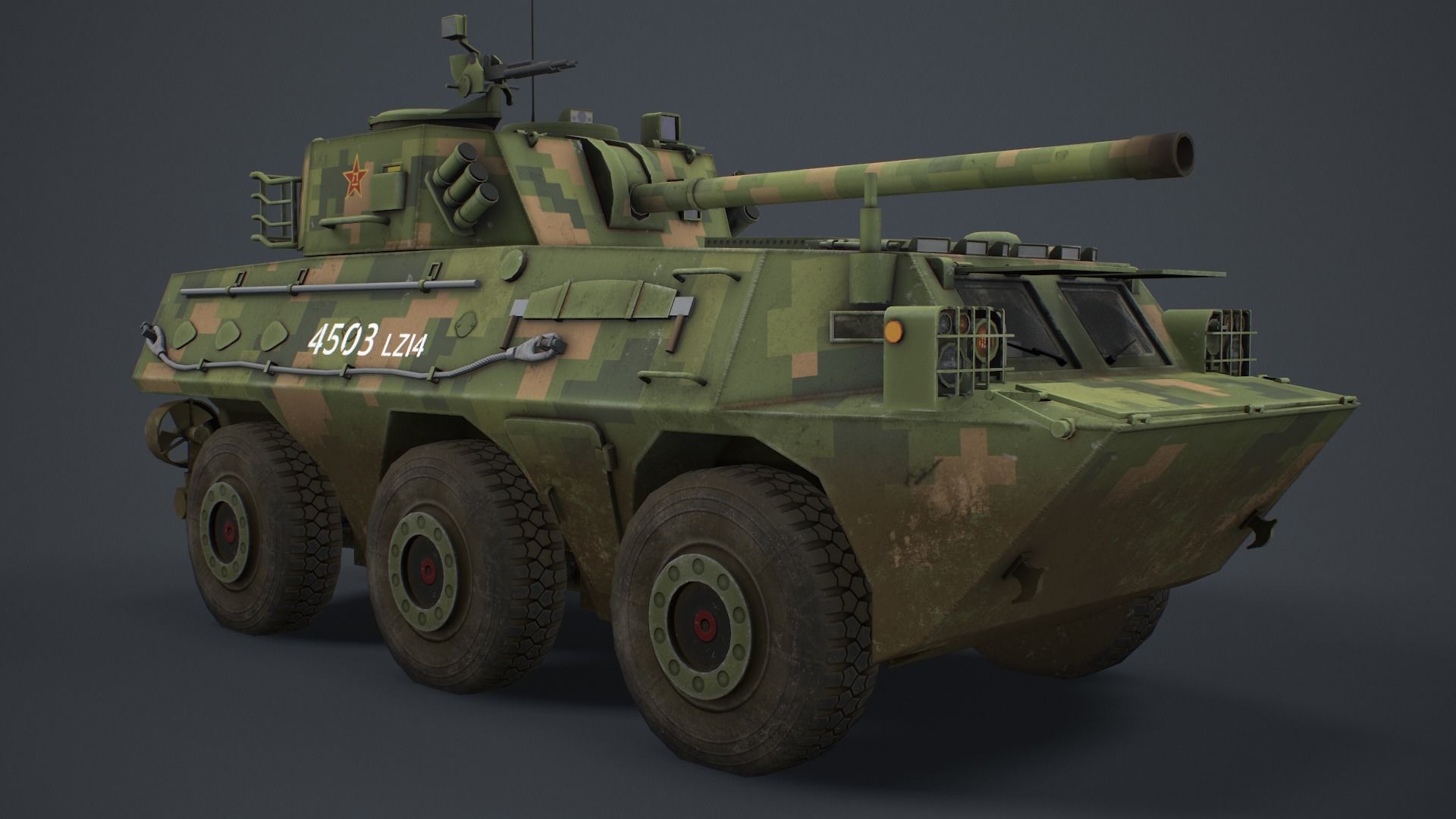 PTL-02 and PLL-05 Pack Low-poly 3D model_3