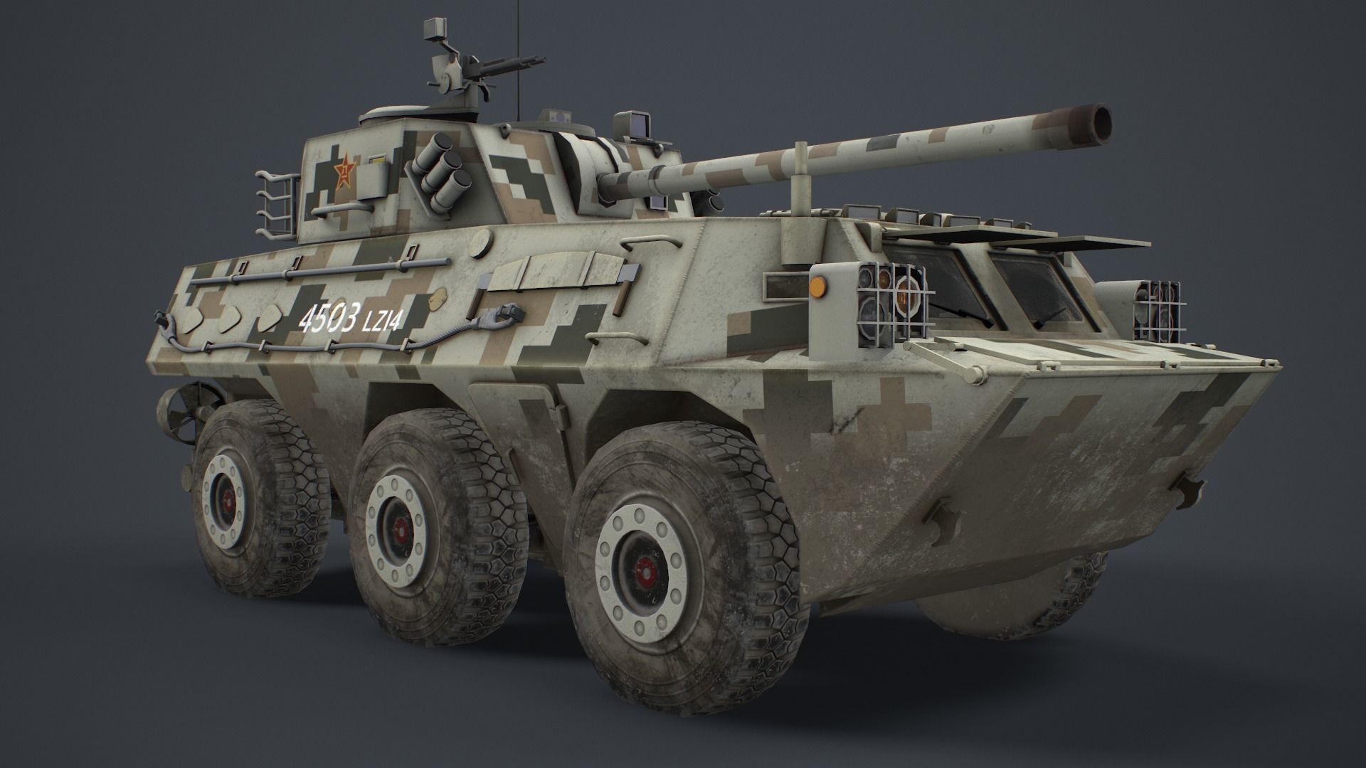 PTL-02 and PLL-05 Pack Low-poly 3D model_29