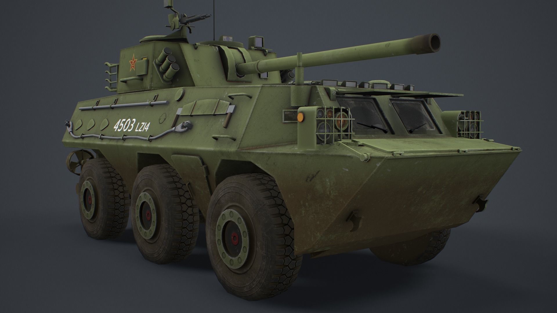 PTL-02 and PLL-05 Pack Low-poly 3D model_9