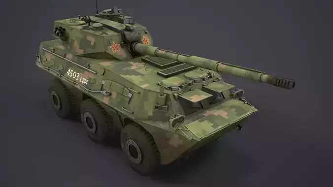 PTL-02 and PLL-05 Pack Low-poly 3D model