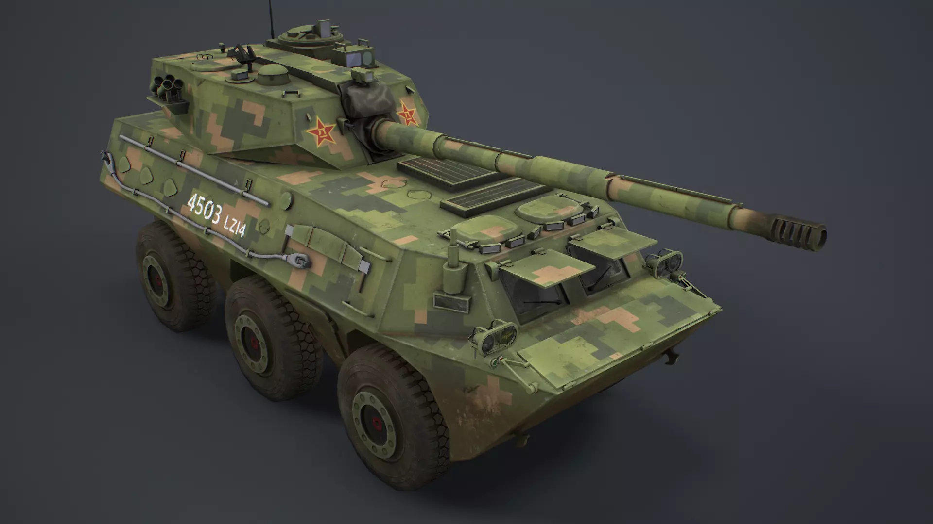 PTL-02 and PLL-05 Pack Low-poly 3D model_0