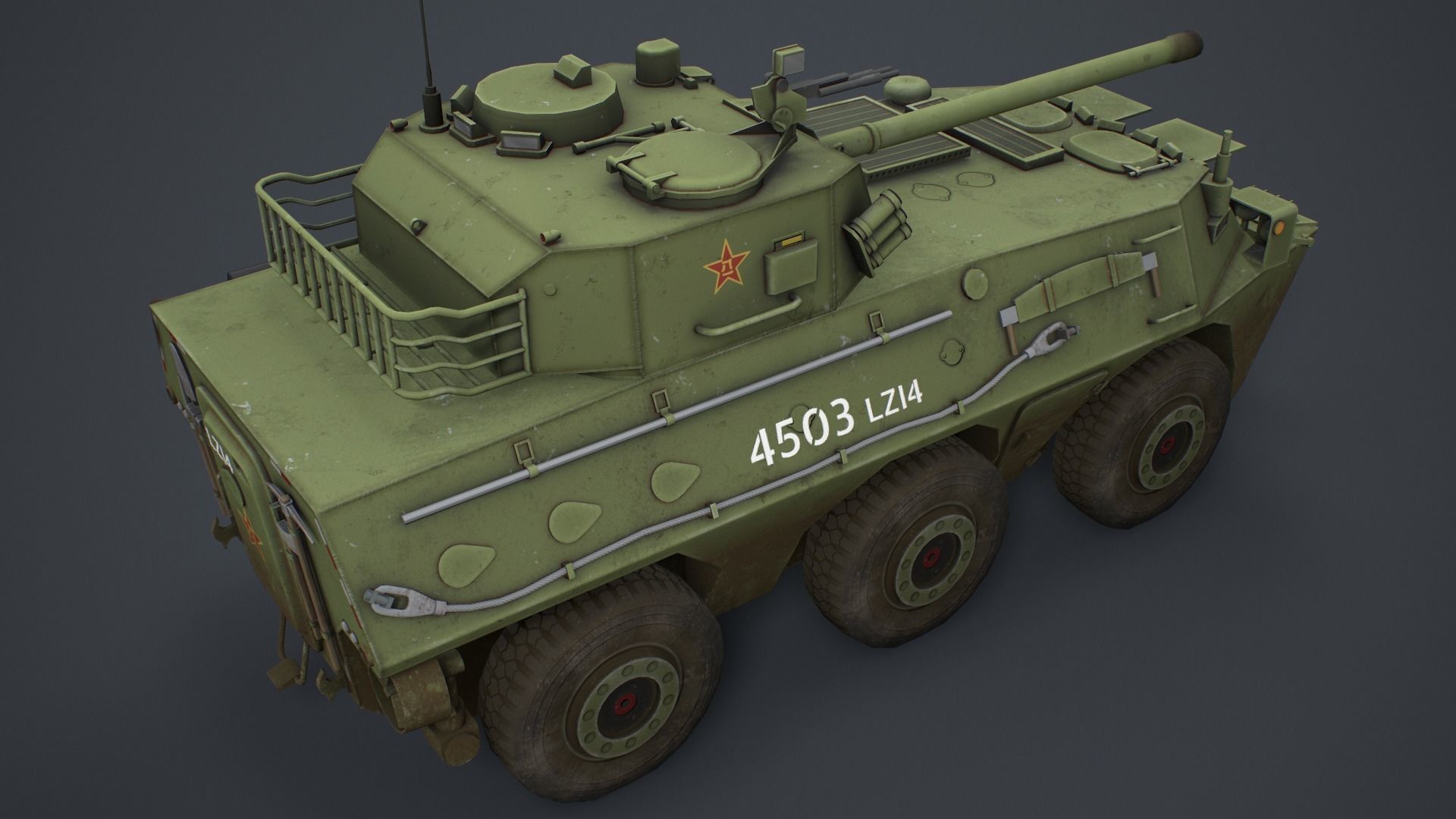 PTL-02 and PLL-05 Pack Low-poly 3D model_8