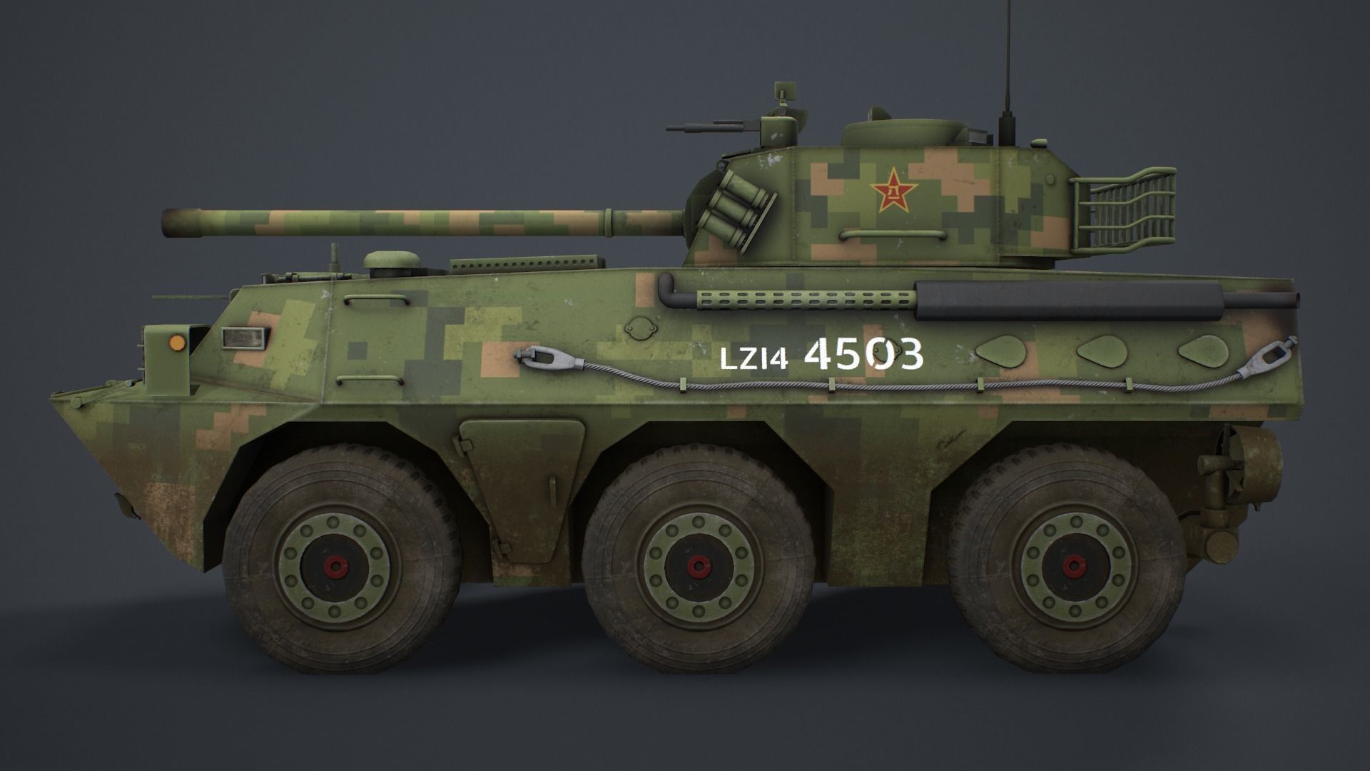 PTL-02 and PLL-05 Pack Low-poly 3D model_5