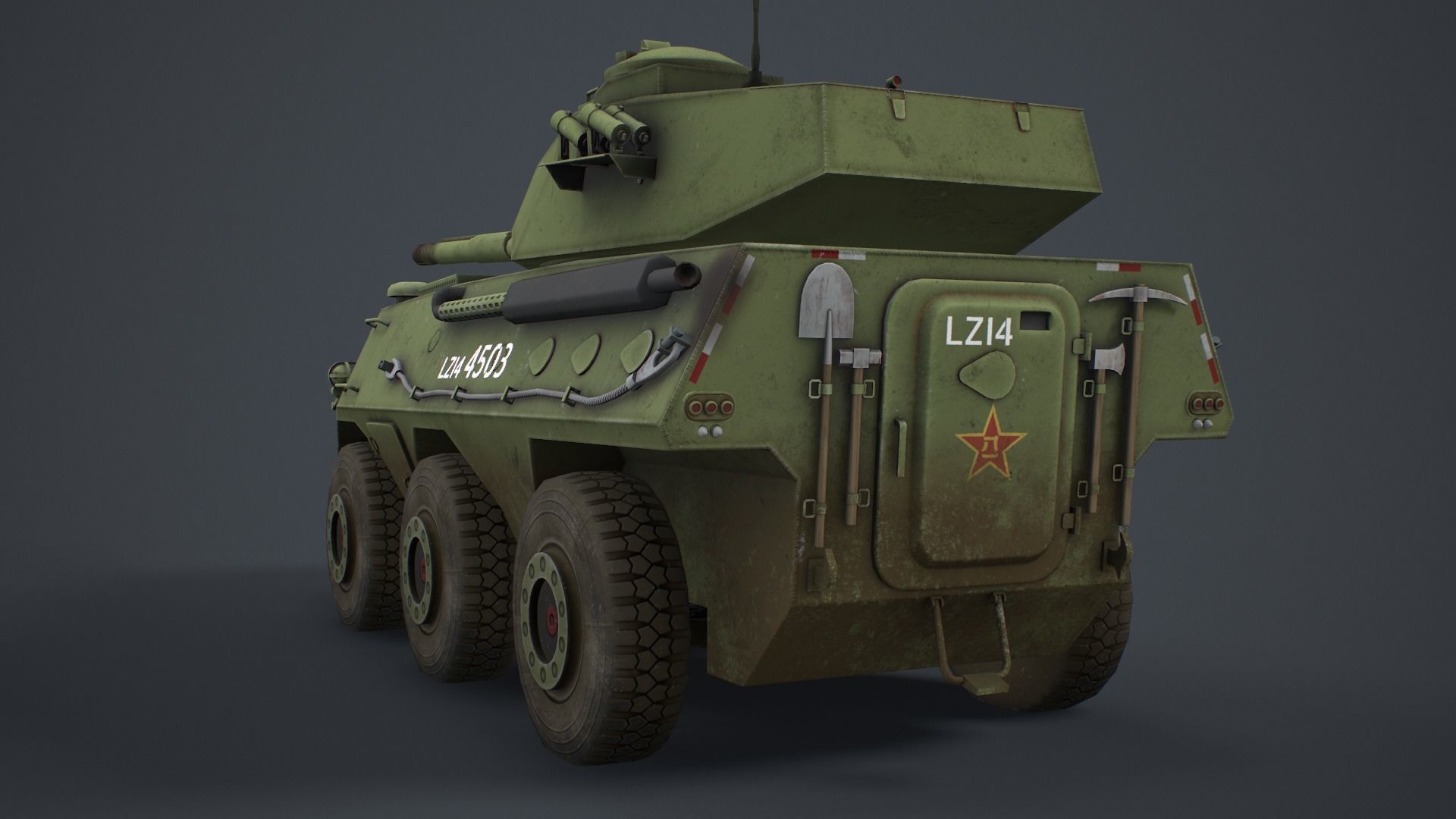 PTL-02 and PLL-05 Pack Low-poly 3D model_12