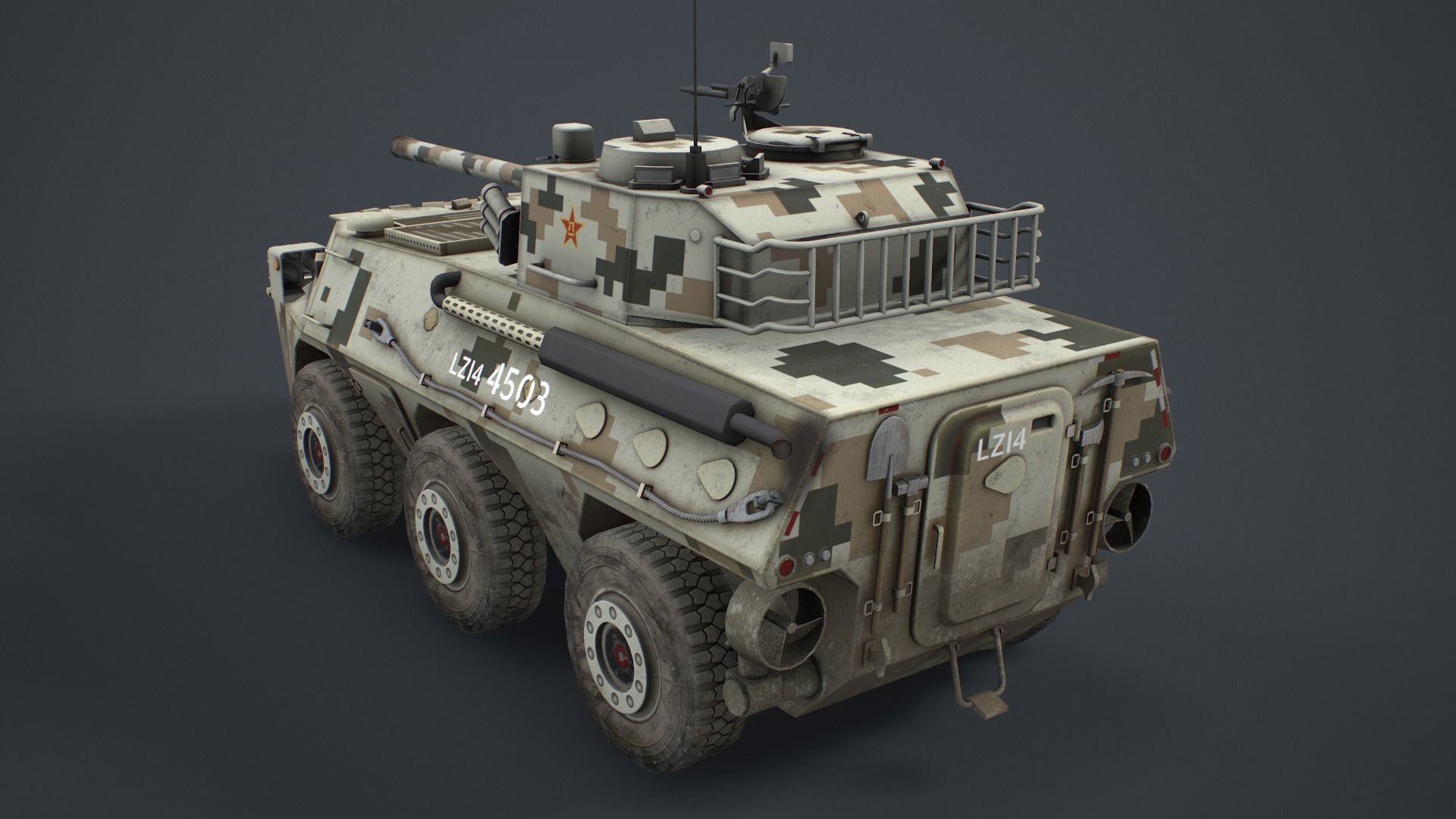 PTL-02 and PLL-05 Pack Low-poly 3D model_27