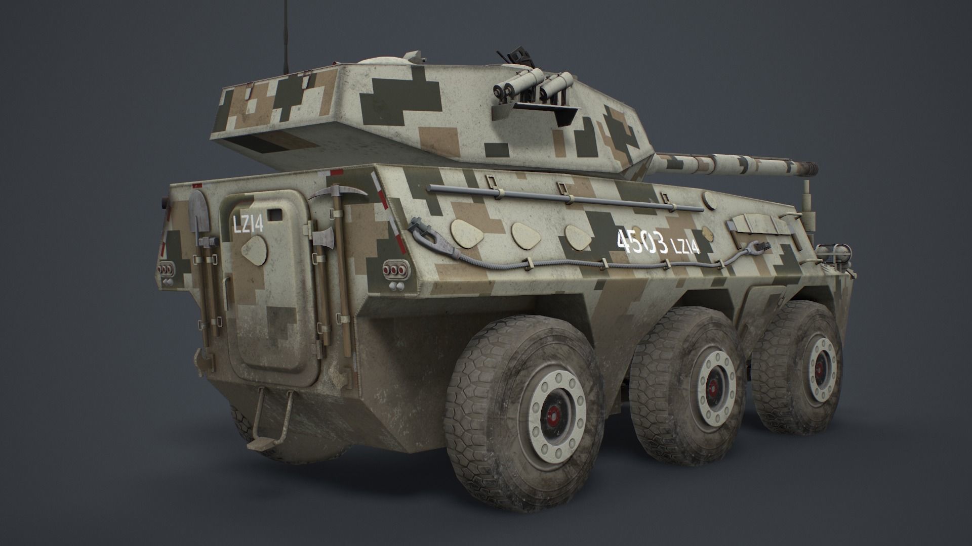 PTL-02 and PLL-05 Pack Low-poly 3D model_35