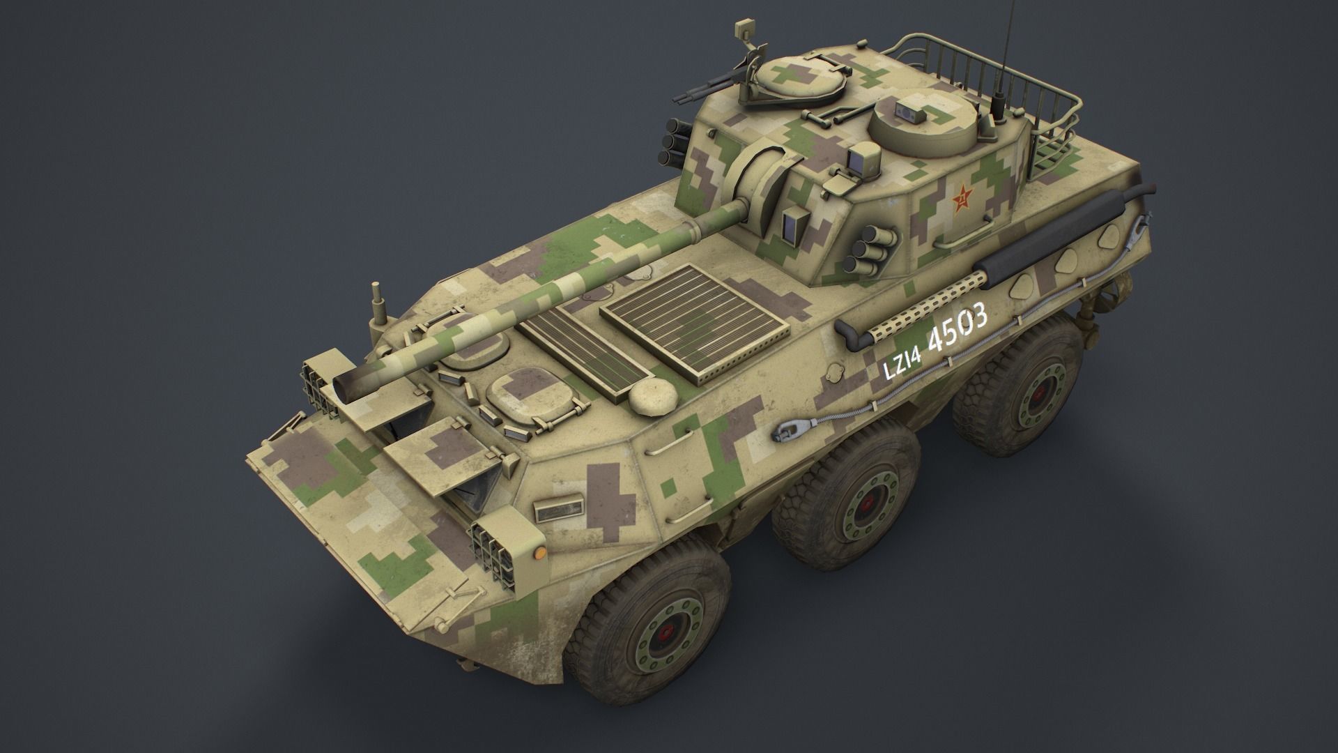 PTL-02 and PLL-05 Pack Low-poly 3D model_16