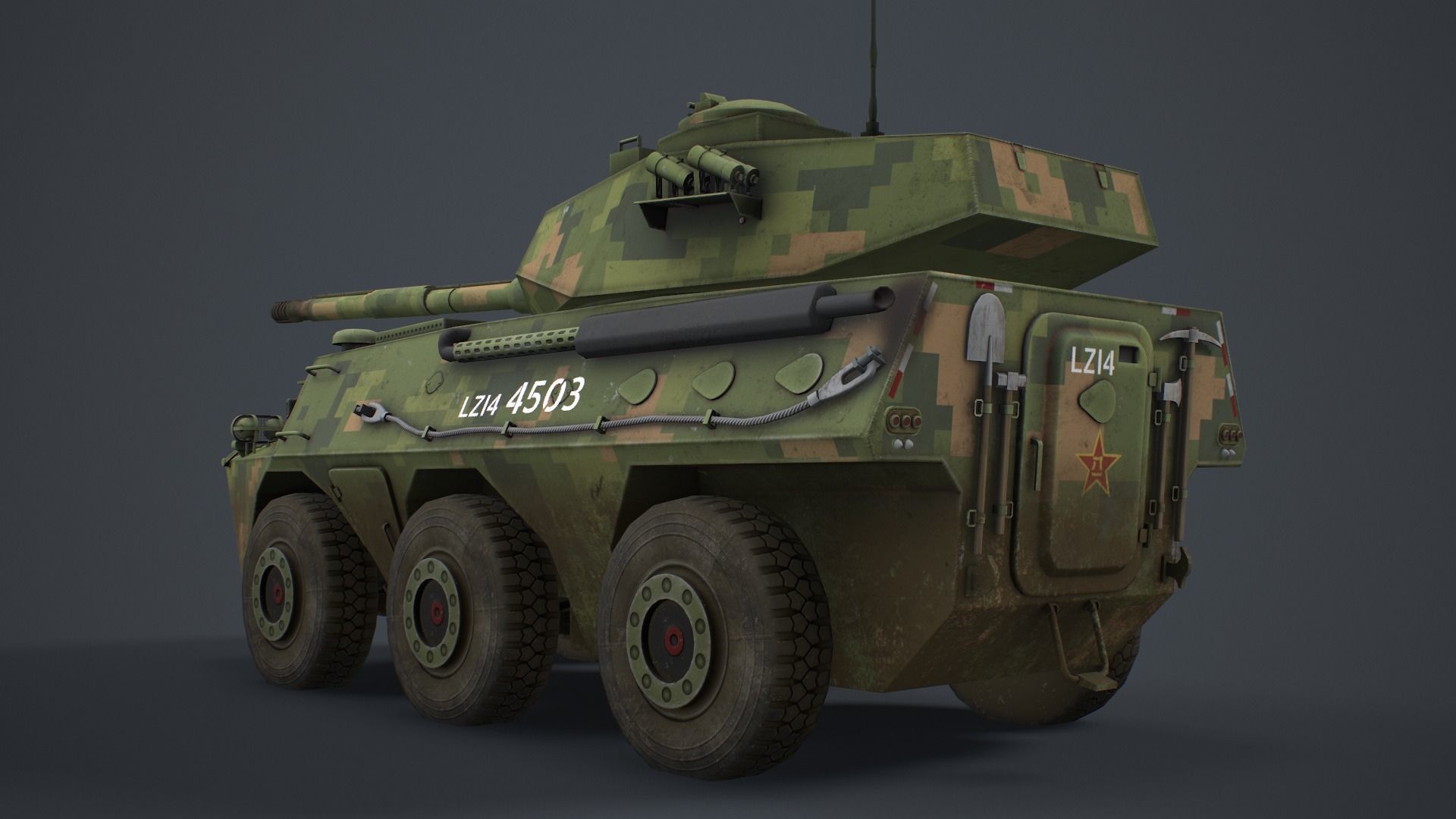 PTL-02 and PLL-05 Pack Low-poly 3D model_2