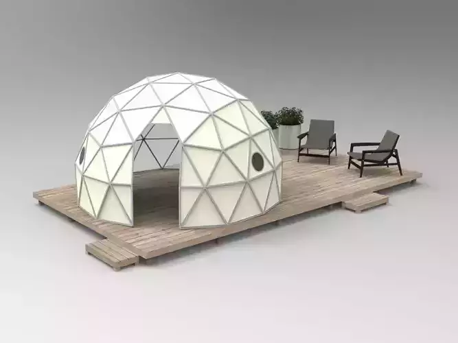 Park Dome Guest House Design