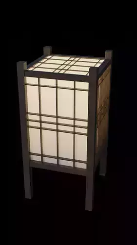 Traditional japanese lamp