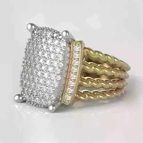 Jewelry Ring 3D print model