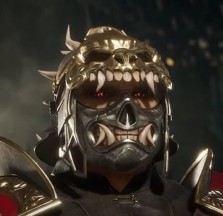 Helmet Shao Kahn MK11 - Version 7 - 3D print model