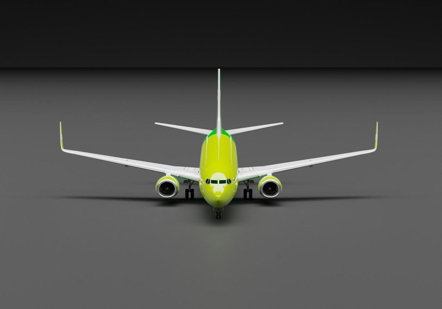 Boeing 737-800 S7 Airlines  Livery 3D model 3D model_4