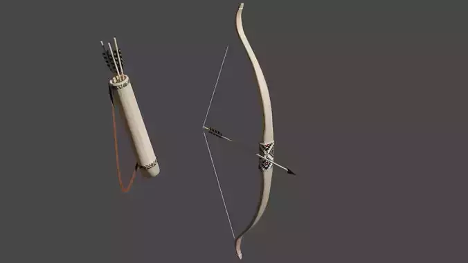 Bow and Arrows with Quiver 
