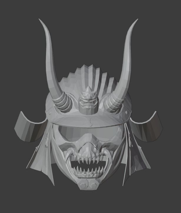 Helmet Shao Kahn MK11 - Version 11 - 3D print model_2