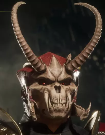 Helmet Shao Kahn MK11 - Version 15 - 3D print model_0