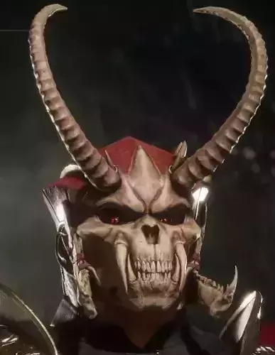 Helmet Shao Kahn MK11 - Version 15 - 3D print model