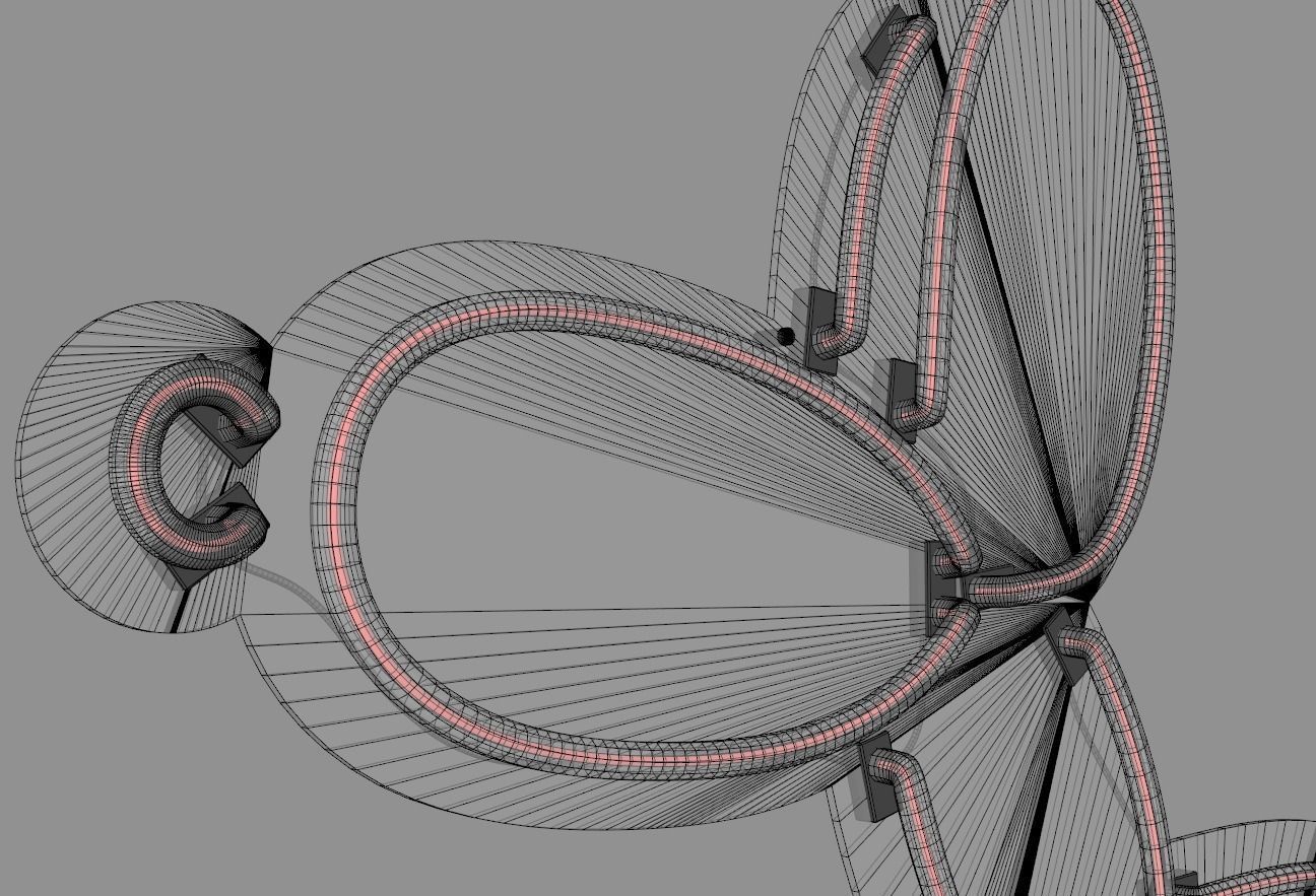 Balloon Dog - Neon Sign 3D model_7