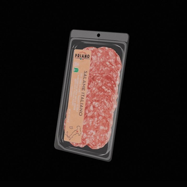 Sliced Salami 2 3D model_3