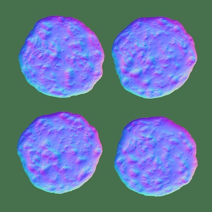 Sliced Salami 2 3D model_11