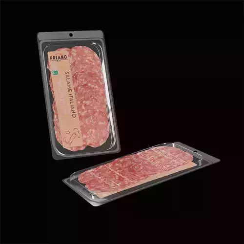 Sliced Salami 2 3D model