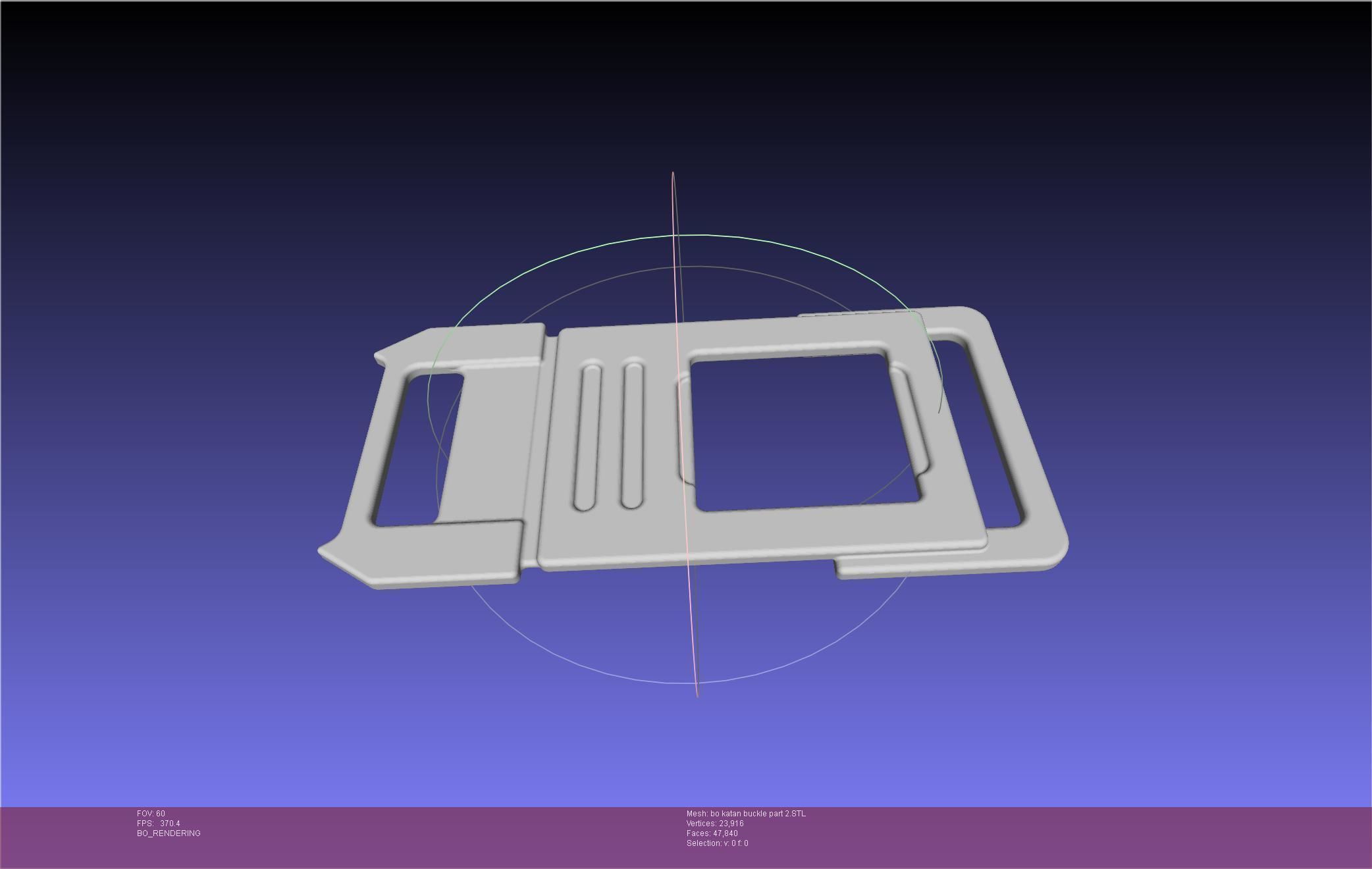 Star Wars The Mandalorian Bo Katan Belt Cover 3D print model_56