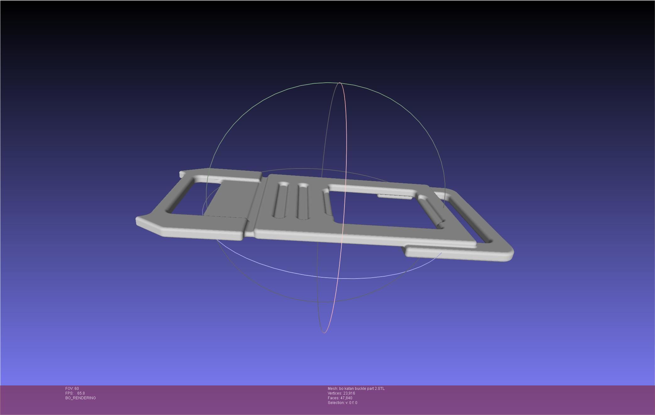 Star Wars The Mandalorian Bo Katan Belt Cover 3D print model_58