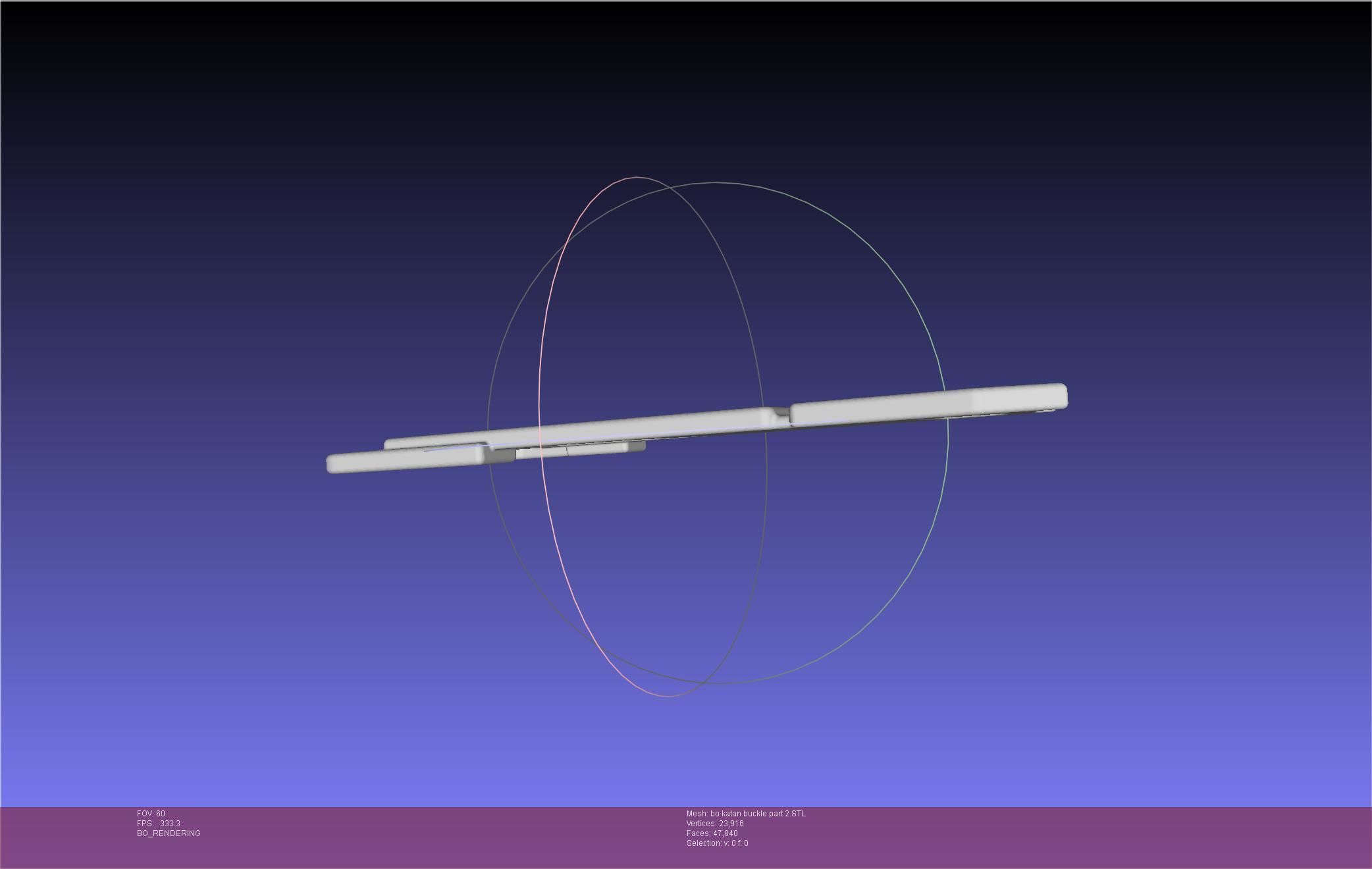 Star Wars The Mandalorian Bo Katan Belt Cover 3D print model_60